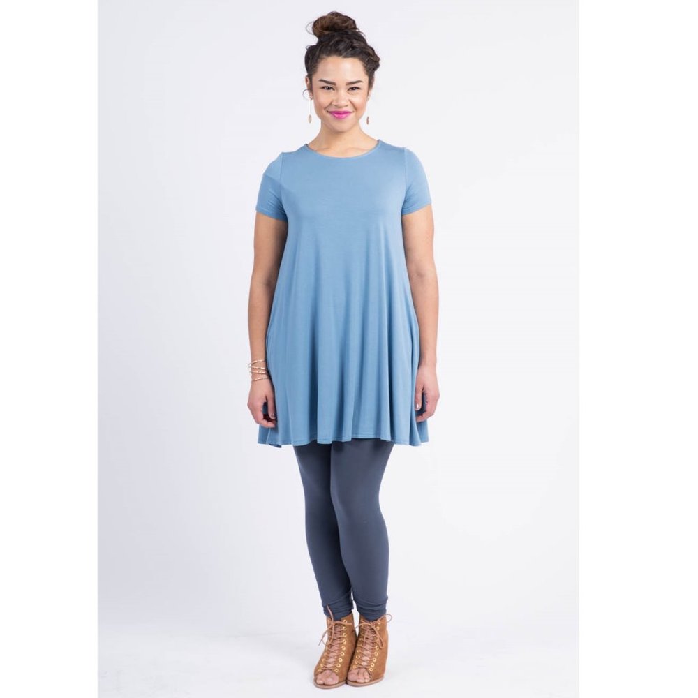 Agnes & Dora Swing Tunic, blue